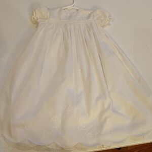 Vintage White Formal Kids Dress